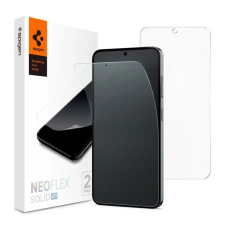 Spigen NEOFLEX képernyővédő fólia 2db (full screen, tok barát) ÁTLÁTSZÓ Samsung Galaxy S24 (SM-S921) mobiltelefon kellék