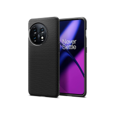 Spigen OnePlus 11 5G ütésálló hátlap - Spigen Liquid Air - fekete (SP0216) tok és táska