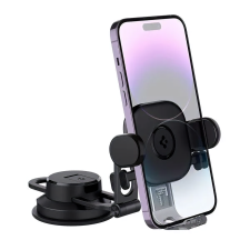 Spigen OneTap UTS35 Mobiltelefon autós tartó - Fekete - Bontott mobiltelefon kellék
