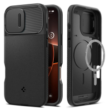 Spigen OPTIK ARMOR MAG MAGSAFE iPhone 16 Pro Max készülékhez tok fekete tok és táska