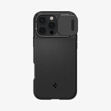 Spigen Optik Armor MagFit hátlap tok Apple iPhone 16 Pro fekete tok és táska