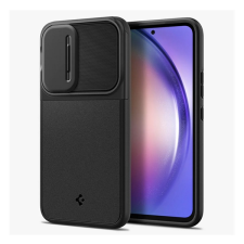 Spigen OPTIK ARMOR műanyag telefonvédő (szilikon keret, kameravédő) FEKETE tok és táska