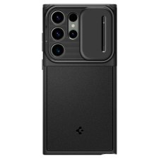 Spigen Optik Armor Samsung Galaxy S23 Ultra tok fekete (ACS05639) (ACS05639) tok és táska