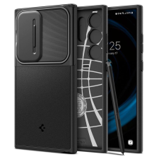Spigen Optik Armor tok Samsung Galaxy S24 Ultra - fekete tok és táska