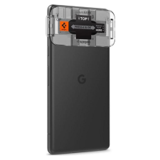 Spigen Optik EZ Fit Google Pixel 7a kamera védő üveg Fekete (2db) mobiltelefon kellék