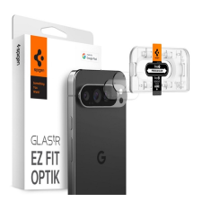 Spigen OPTIK kameravédő üveg 2db (9H) ÁTLÁTSZÓ Google Pixel 9 Pro mobiltelefon kellék