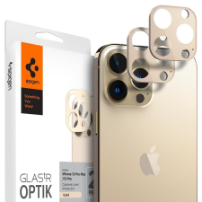 Spigen Optik.tr Camera Protector 2-Pack iPhone 13 Pro / 13 Pro Max Gold tok fólia mobiltelefon kellék