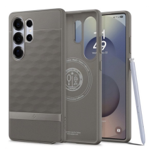 Spigen parallax szilikon telefonvéd&#337; (ütésállóság, légpárnás keret, magsafe, 3d rombusz) világosszürke acs09055 tok és táska