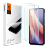 Spigen "Glas.tR SLIM EZ Fit" Samsung Galaxy A16 4G/ A16 5G tempered kijelzővédő fólia felhelyező kerettel (2db)