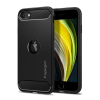 Spigen Rugged Armor Apple iPhone SE(2020) Matte Black tok, fekete