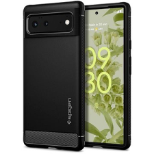 Spigen Rugged Armor Black Google Pixel 6 tok és táska