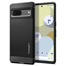 Spigen Rugged Armor, black - Google Pixel 7 tok és táska