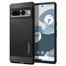 Spigen Rugged Armor, black - Google Pixel 7 Pro ACS04725 tok és táska