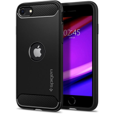 Spigen Rugged Armor Black iPhone SE 2020/SE 2022 tok tok és táska