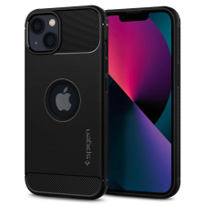Spigen Rugged Armor Case iPhone 13 fekete mobiltelefon kellék