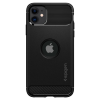Spigen Rugged Armor iPhone 11 hátlaptok fekete (076CS27183) (076CS27183)