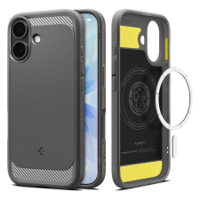 Spigen RUGGED ARMOR MAG MAGSAFE iPhone 17 készülékhez tok szürke tok és táska