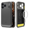 Spigen RUGGED ARMOR MAG MagSafe iPhone 17 Pro készülékhez tok szürke
