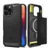  Spigen Rugged Armor MagFit Apple iPhone 16 Pro Max tok, Matte Black, fekete ACS07986