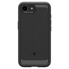 Spigen Rugged Armor MagFit Apple iPhone 16e MagSafe tok, matt fekete tok és táska
