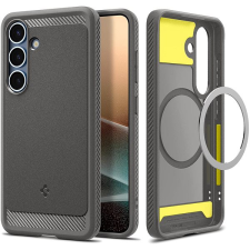 Spigen Rugged Armor MagSafe Marble Gray Samsung Galaxy S 2025 tok tok és táska