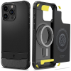 Spigen Rugged Armor Matte Black iPhone 15 Pro Max MagSafe tok