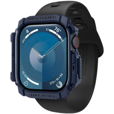 Spigen Rugged Armor Navy Blue Apple Watch 10 46mm tok okosóra kellék