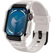 Spigen Rugged Armor Pro Dune Beige Apple Watch 10 42mm tok okosóra kellék