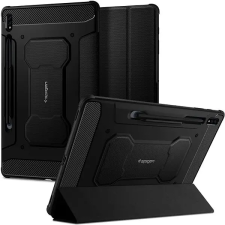 Spigen Rugged Armor Pro fekete Samsung Galaxy Tab S7+/S8+ tok (ACS01607) tablet tok