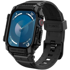 Spigen Rugged Armor Pro Matte Black Apple Watch 10 42mm tok okosóra kellék