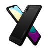 Spigen Rugged Armor Samsung Galaxy A02 Matte Black tok, fekete (ACS02739) (ACS02739) - Telefontok