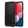 Spigen Rugged Armor Samsung Galaxy A13 tok, Matte Black, fekete