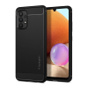 Spigen Rugged Armor Samsung Galaxy A52 Matte tok (fekete)