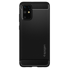 Spigen Rugged Armor Samsung Galaxy S20 Plus hátlaptok fekete (ACS00753) (ACS00753) tok és táska