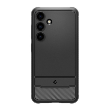 Spigen Rugged Armor Samsung Galaxy S24+ tok, Matte Black, fekete tok és táska
