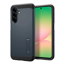 Spigen Samsung A56 5G SPIGEN TOUGH ARMOR szilikon telefonvédő ütésállóság, kitámasztó, SÖTÉTSZÜRKE tok és táska