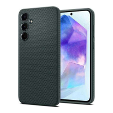 Spigen SAMSUNG Galaxy A55 5G (SM-A556), SPIGEN LIQUID AIR szilikon mobiltok, ZÖLD tok és táska