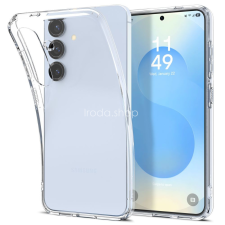 Spigen Samsung Galaxy S25 Plus SM-S936, Szilikon tok, Spigen Liquid Crystal, átlátszó tok és táska