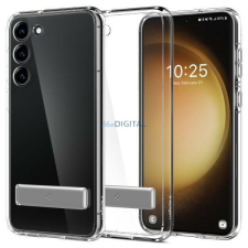 Spigen Samsung S23 SPIGEN ULTRA HYBRID S műanyag telefonvédő ütésállóság, kitámasztó, ÁTLÁTSZÓ tok és táska