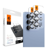 Spigen Samsung S25 Ultra SPIGEN OPTIK PRO HD kameravédő üveg 2db 9H, csak lencse, FEKETE