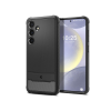 Spigen Samsung SM-S926 Galaxy S24+ ütésálló hátlap - Spigen Rugged Armor - fekete
