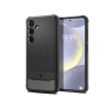 Spigen Samsung SM-S926 Galaxy S24+ ütésálló hátlap - Spigen Rugged Armor - fekete (SP222068)