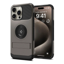 Spigen Slim Armor Apple iPhone 15 Pro Max Gunmetal tok szürke tok és táska