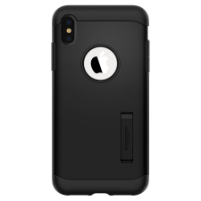 Spigen Slim Armor Apple iPhone XS Max hátlaptok fekete (065CS24544) (065CS24544) - Telefontok tok és táska