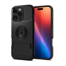 Spigen Slim Armor MagFit Apple iPhone 16 Pro Max tok, MagSafe, fekete tok és táska
