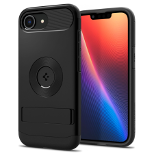 Spigen Slim Armor MagFit Apple iPhone 16e MagSafe tok, fekete tok és táska