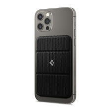 Spigen Smart Fold Magsafe kártyatartó Apple iPhone, fekete tok és táska