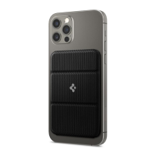 Spigen Smart Fold Magsafe Univerzális kártyatartó - Fekete mobiltelefon kellék