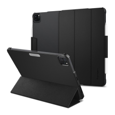 Spigen Smart Fold Plus Apple iPad Pro 11  (2021) / Air 4 (2020) oldalra nyíló tok, fekete tablet tok