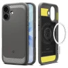 Spigen SPIGEN case RUGGED ARMOR MAG compatible with MagSafe for IPHONE 17 gray
